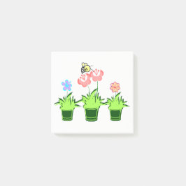 Post-it® la "jolie fleur plante" les notes collantes, notes