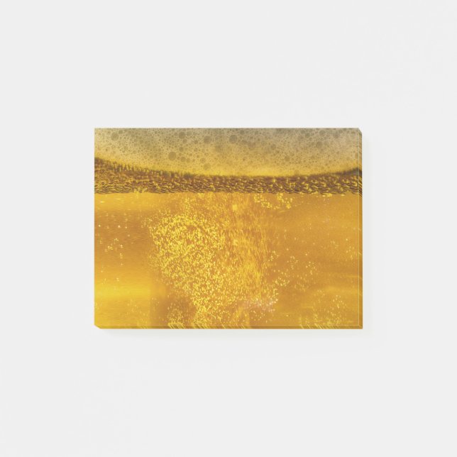 Post-it® La joyeuse galaxie de la bière, une étreinte céles (Devant)