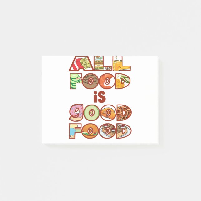 Post-it® La nourriture est bonne ! Manger intuitif - body p (Devant)