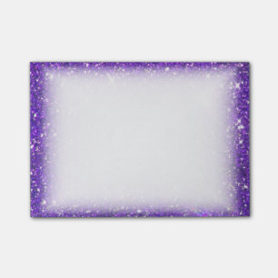 Post-it® La Parties scintillant de Sparkling mauve branché
