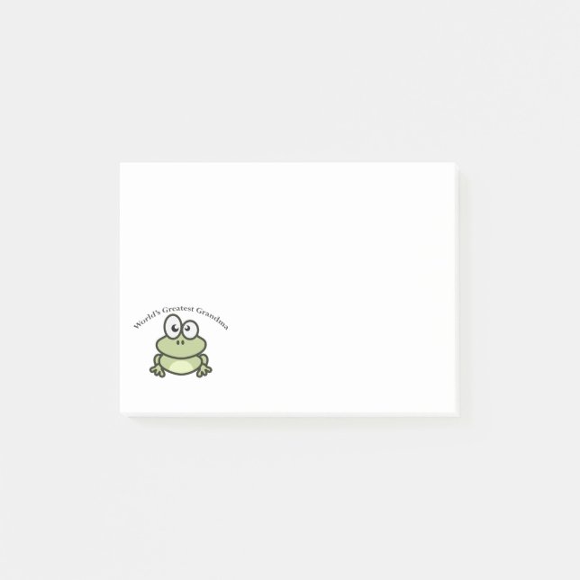 Post-it® La plus grande grand-maman des mondes (Devant)