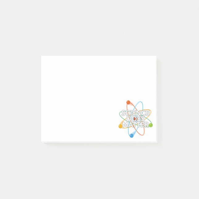 POST-IT® LA SCIENCE EST IMPORTANTE (Devant)