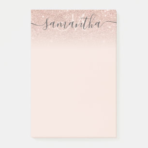 Post-it® La typographie des monogrammes éclaire l'or rose