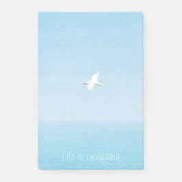 Post-it® La vie est belle Aqua Beach Citation Inspirationne