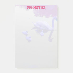 Post-it® Lac swan prioritaires