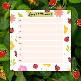 Post-it® Ladybug Garden Notes – Blossom Time Sticky Notes