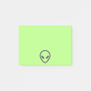 Post-it® L'alien croient la coutume