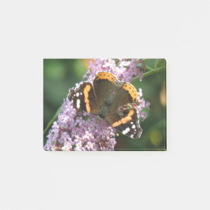 Post-it® L'amiral rouge papillon et bouddleia Publier ses n