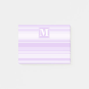 Post-it® Landes lilas monogrammes
