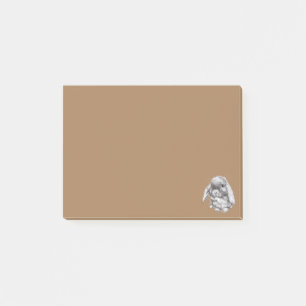 Post-it® Lapin aux Oreilles Tombantes Croquis Hommes Femmes