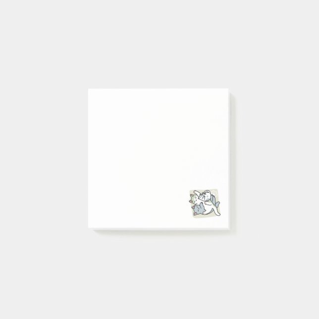 Post-it® Laze Furr Days - Cute Lazy Cats Design (Devant)