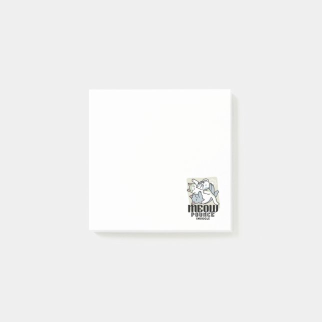 Post-it® Laze Furr Days - Cute Lazy Cats Design (Devant)