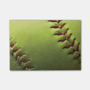 Post-it® Le base-ball jaune se fanent pour noircir