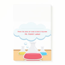 Le bloc-notes du professeur de Sciences de flacons