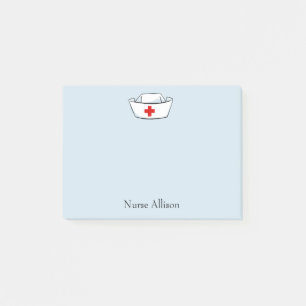 Post-it® Le casquette de l'infirmière ajoutent 4x3 nommé