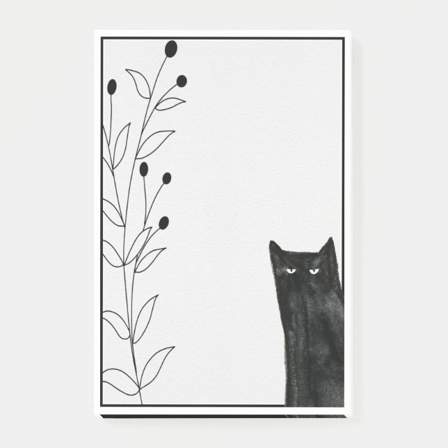 Post-it® Le chat noir (Devant)