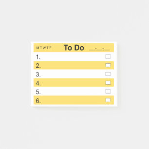 Post-it® Le Courrier-it® note 4 x 3 TODO