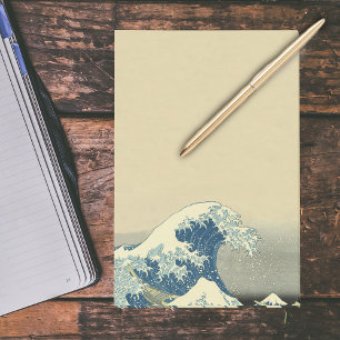 Post-it® Le cru ondule le bateau de mer d'océan