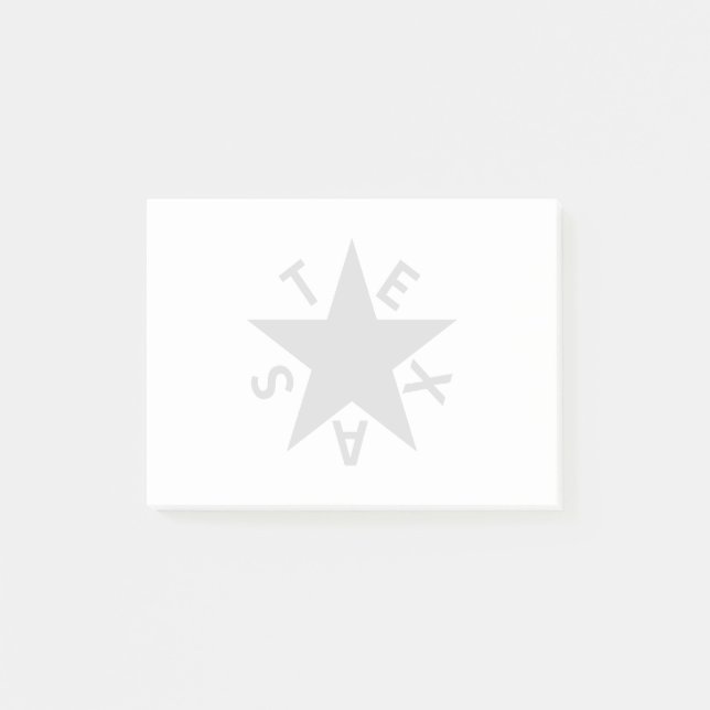 Post-it® Le De Zavala (Premier drapeau de la République du  (Devant)