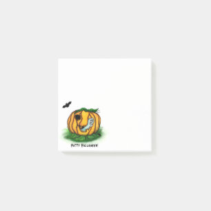 Post-it® Le fantôme d'Halloween, chauve-souris, fantôme et