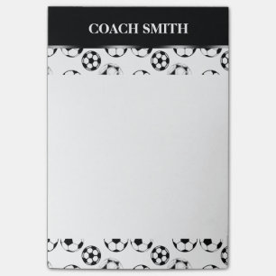 Post-it® Le football d'entraîneur du football