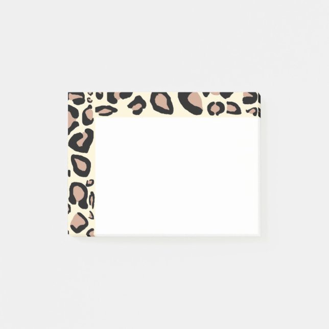Post-it® Le guépard repère des post-its (Devant)