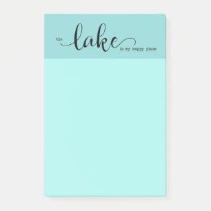 Post-it® le lac est mon endroit heureux