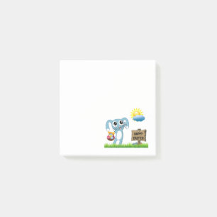 Post-it® Le lapin de Pâques souhaite un Joyeux Pâques