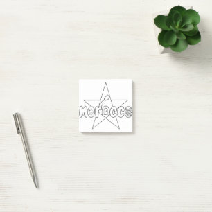 Post-it® Le Maroc est une tradition couronnée, ses portes a