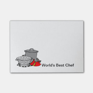 Post-it® Le meilleur chef du monde