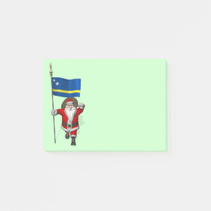Post-it® Le Père Noël Avec L'Ensigne De Curaçao