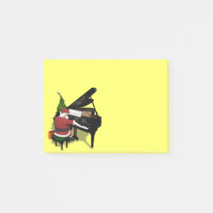 Post-it® Le Père Noël Jouer Piano