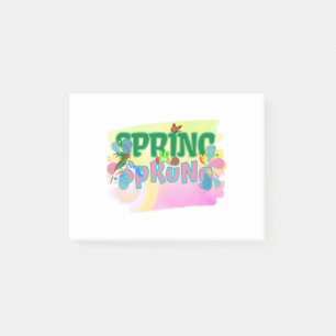 Post-it® Le printemps est le printemps de l'amour