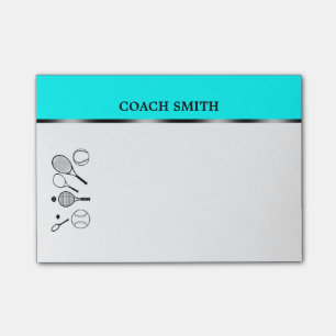 Post-it® Le professeur d'entraîneur de tennis