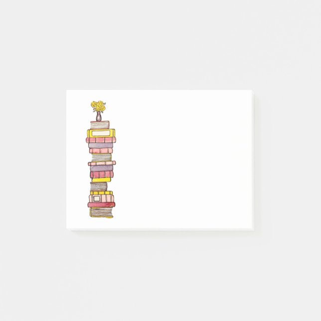 Post-it® Le rose réserve les notes collantes (Devant)