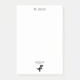 Post-it® Le toucher de l'enseignant rend les mots vraiment