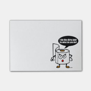 Post-it® Le travail sale