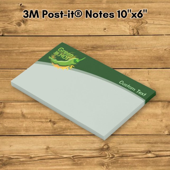 Post-it® Le vert est CHAUD (Créateur téléchargé)