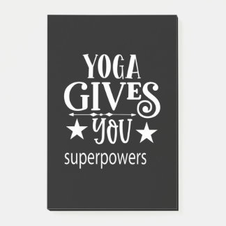 Post-it® Le Yoga vous donne la superpuissance
