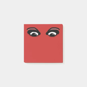 POST-IT® LES BEAUX YEUX VOUS OBSERVANT ÉCRIVENT