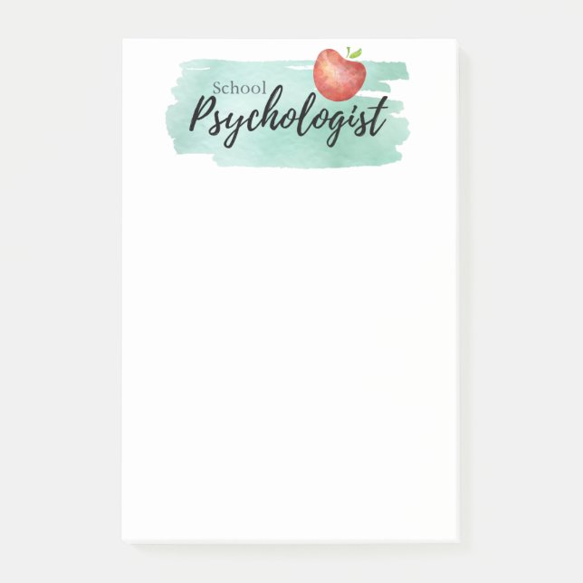 Post-it® Les billets de fond d'un psychologue scolaire (Devant)