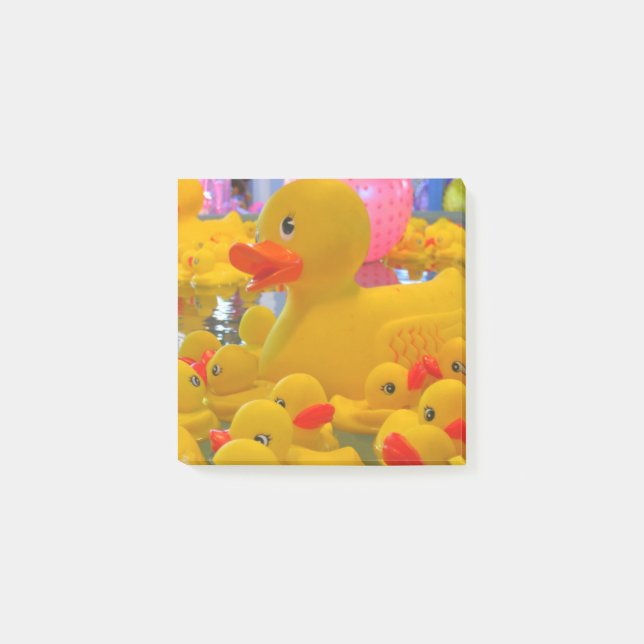 Post-it® Les canards en caoutchouc postent le tampon (Devant)