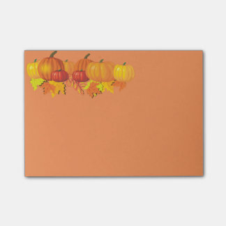 Post-it® Les citrouilles de la chute