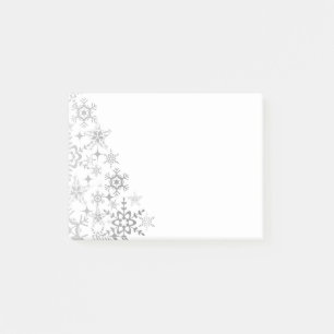 Post-it® Les flocons de neige post-Notes