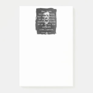 Post-it® Les Hommes M'Ont Appelé Mad Poe Citation