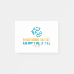 Post-it® Les Microbiologistes Apprécient Les Petites Choses