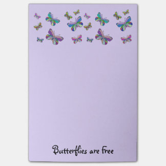 Post-it® Les papillons sont les notes libres de