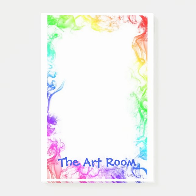 Post-it® Les Post-its de la salle d'art, enseignante d'art, (Devant)