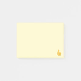 Post-it® Les pouces lèvent Emoji