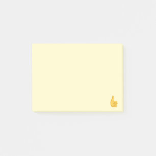 Post-it® Les pouces lèvent Emoji
